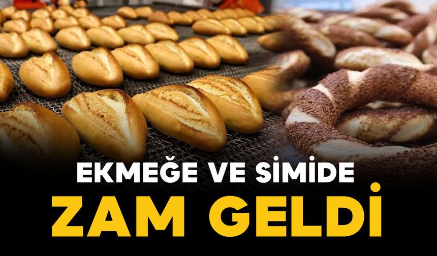 Karaman'da ekmek ve simit fiyatlarına zam geldi: 1 Ekim'de yürürlüğe giriyor