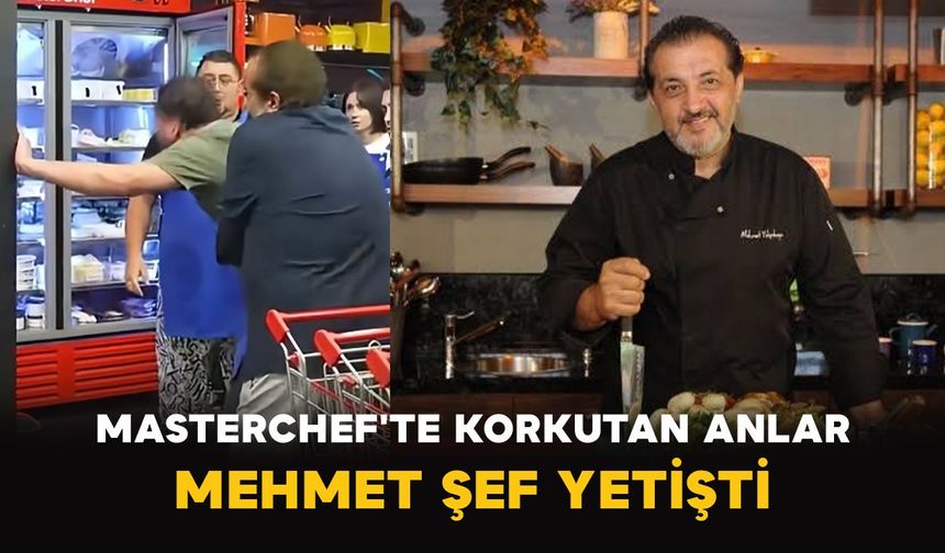 MasterChef'te korkutan anlar: Mehmet Şef yetişti