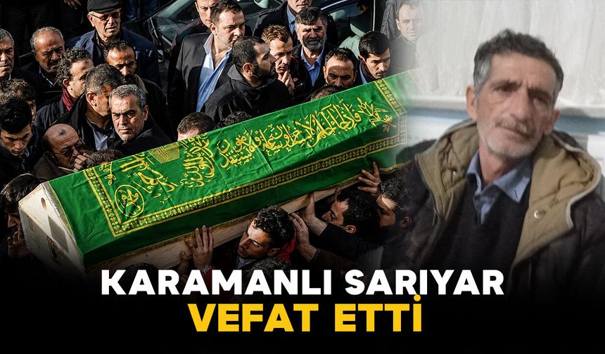 Sarıyar Hayatını Kaybetti