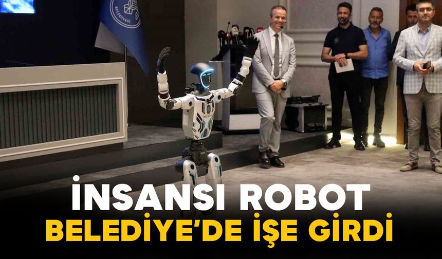 Türkiye’de Belediyede İnsansı Robot Dönemi: “MEGA” Göreve Başladı
