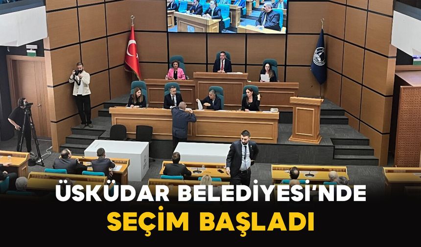 Üsküdar Belediyesi’nde Seçim Başladı