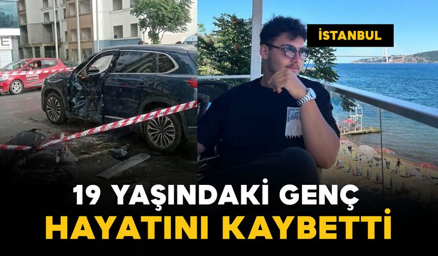 Esenyurt'ta motosiklet ile otomobil çarpıştı: 19 yaşındaki genç öldü