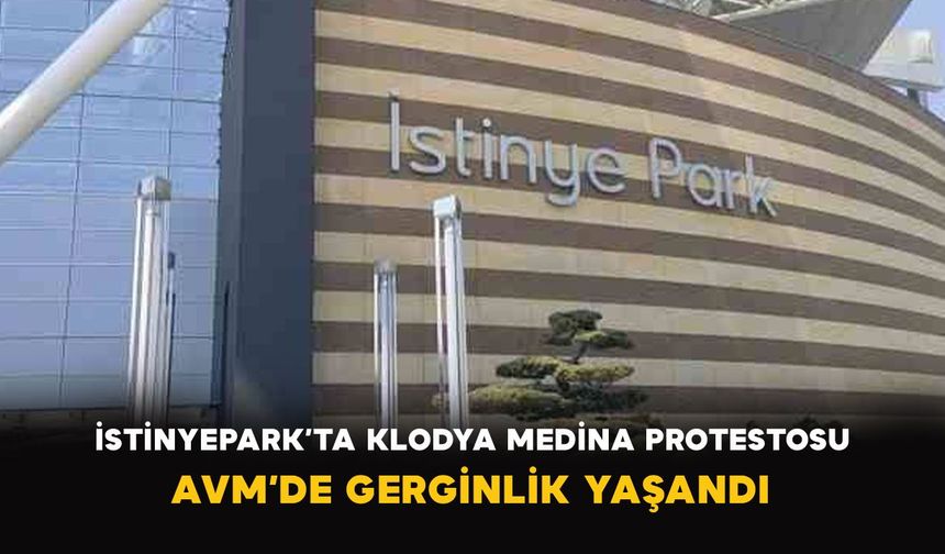 İstinyePark’ta Klodya Medina protestosu: AVM’de gerginlik yaşandı