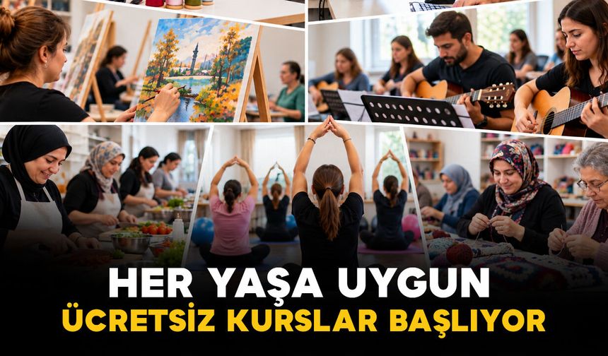 Karaman Belediyesi’nden her yaşa yönelik ücretsiz kurs imkanı