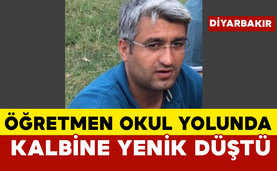 Okula giden öğretmen kalbine yenik düştü