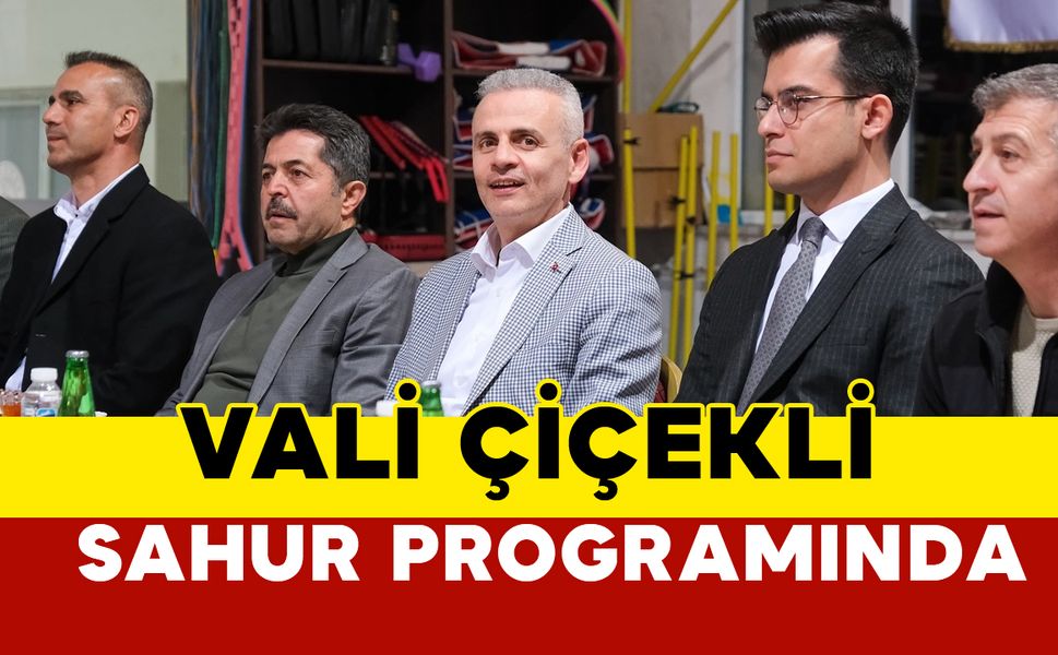 Karaman Valisi Mehmet Fatih Çiçekli Ayrancı’da Sahur Programına Katıldı
