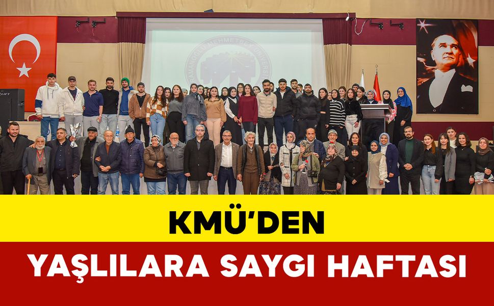 Kmü Öğrencilerinden Yaşlılara Saygı Haftası Programı