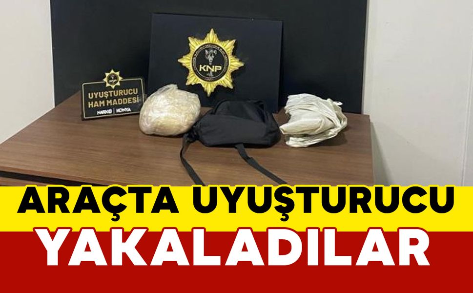 Konya’da Uyuşturucu Operasyonu