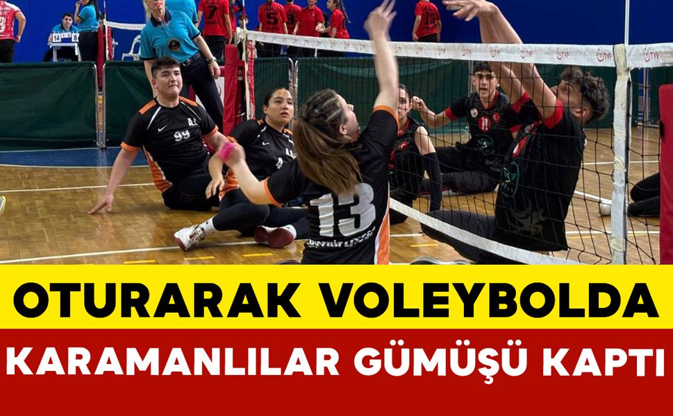 Oturarak Voleybolda Karaman Başarısı