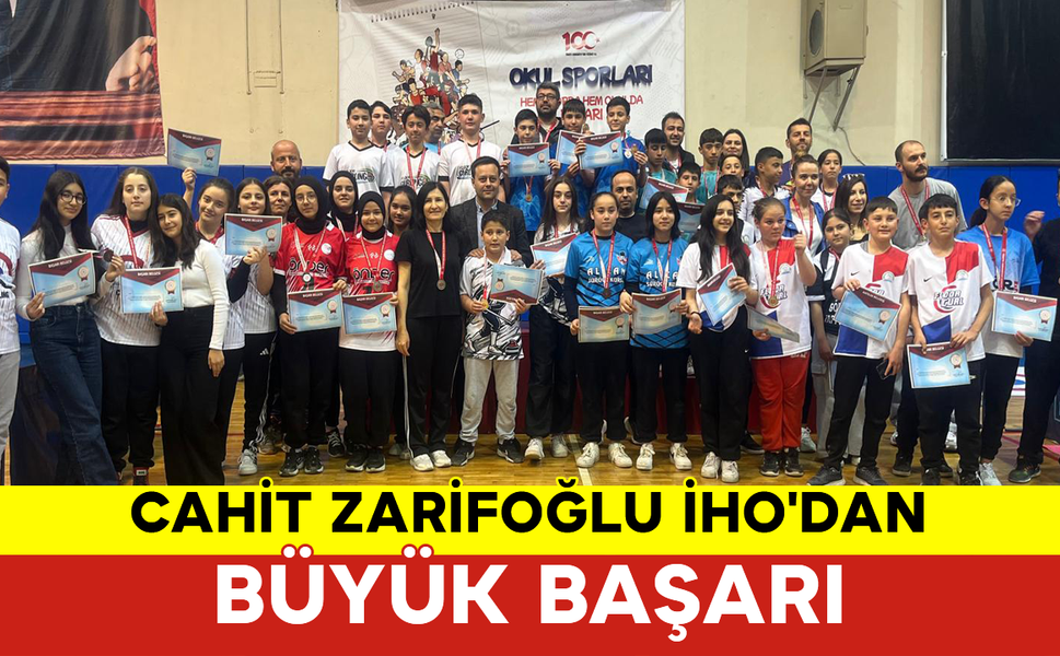 Cahit Zarifoğlu İHO'dan Büyük Başarı