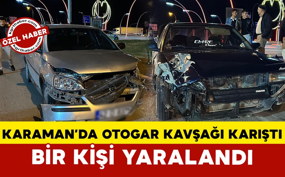 Kırmızı ışıkta geçen otomobil kazaya neden oldu: 1 yaralı
