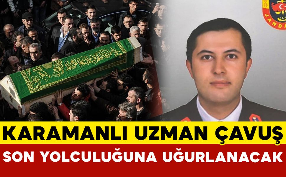 Uzman Çavuş Davarcı Son Yolculuğuna Uğurlanacak