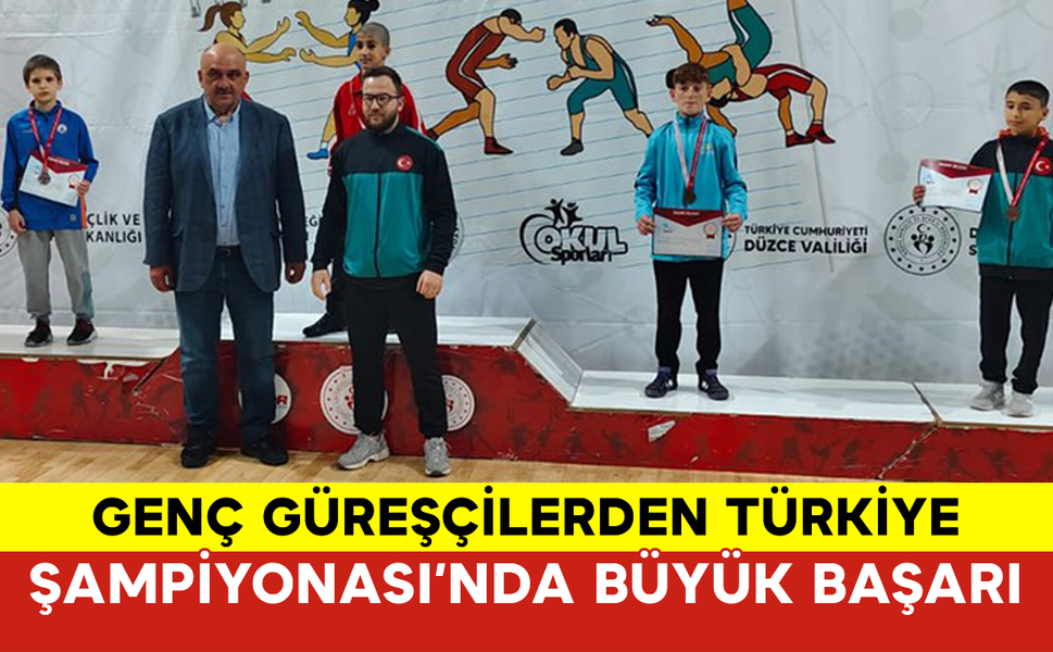 Karamanlı Genç Güreşçilerden Türkiye Şampiyonası’nda Büyük Başarı