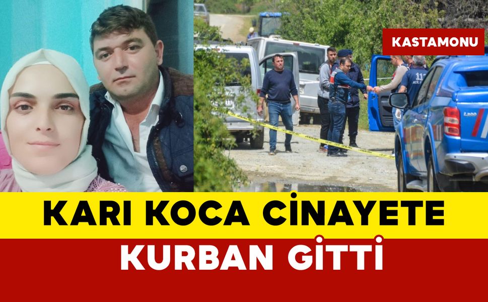 Karı koca cinayete kurban gitti
