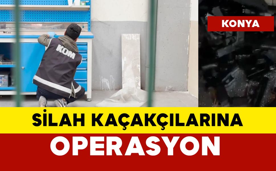 Silah kaçakçılarına operasyon: 5 gözaltı