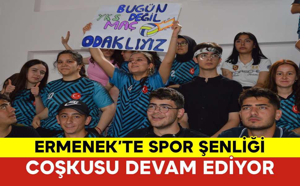 Ermenek’te Spor Şenliği Coşkusu Devam Ediyor