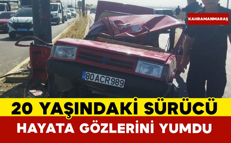 Takla atan otomobilin genç sürücüsü hayatını kaybetti