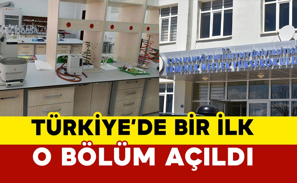 Ermenek Meslek Yüksekokulu'na Yeni Bölüm Açıldı