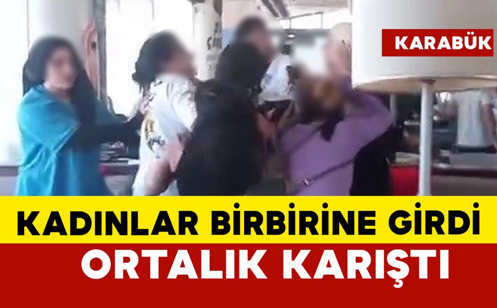 Kadınlar birbirine girdi: 1 yaralı