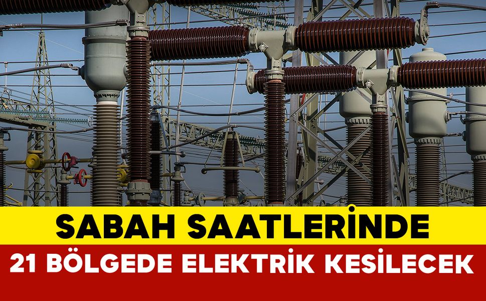 Karaman'da Sabah Saatlerinde Elektrik Kesilecek