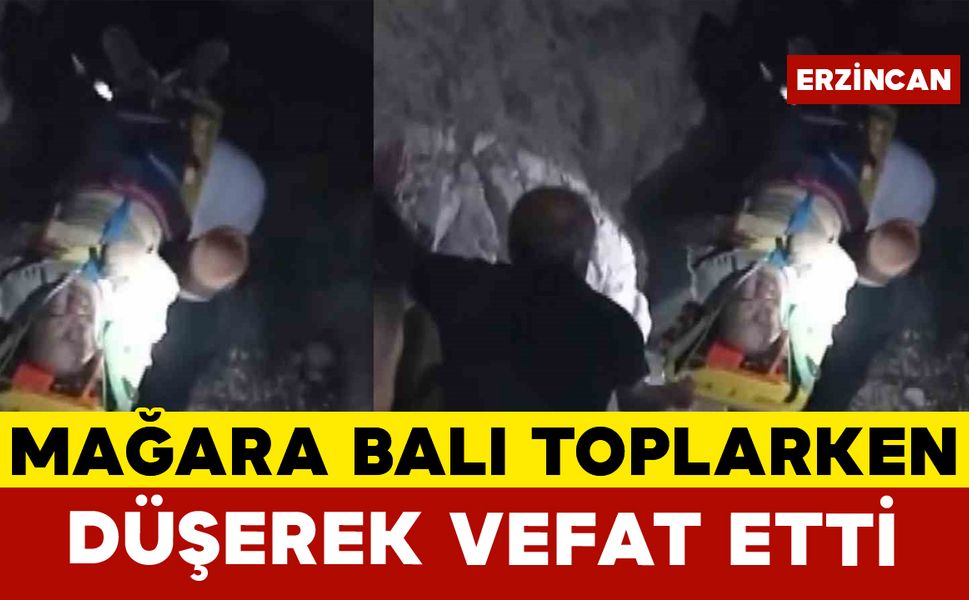 Kayalıklardan düşen 1 kişi hayatını kaybetti