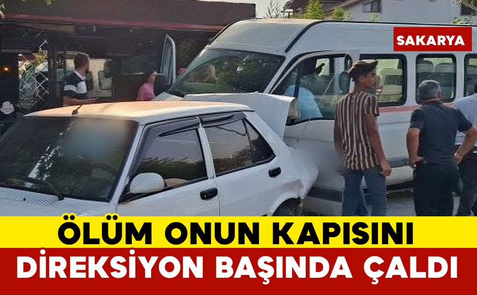 Direksiyon başında fenalaşan yaşlı adam otomobile çarptı: 1 ölü