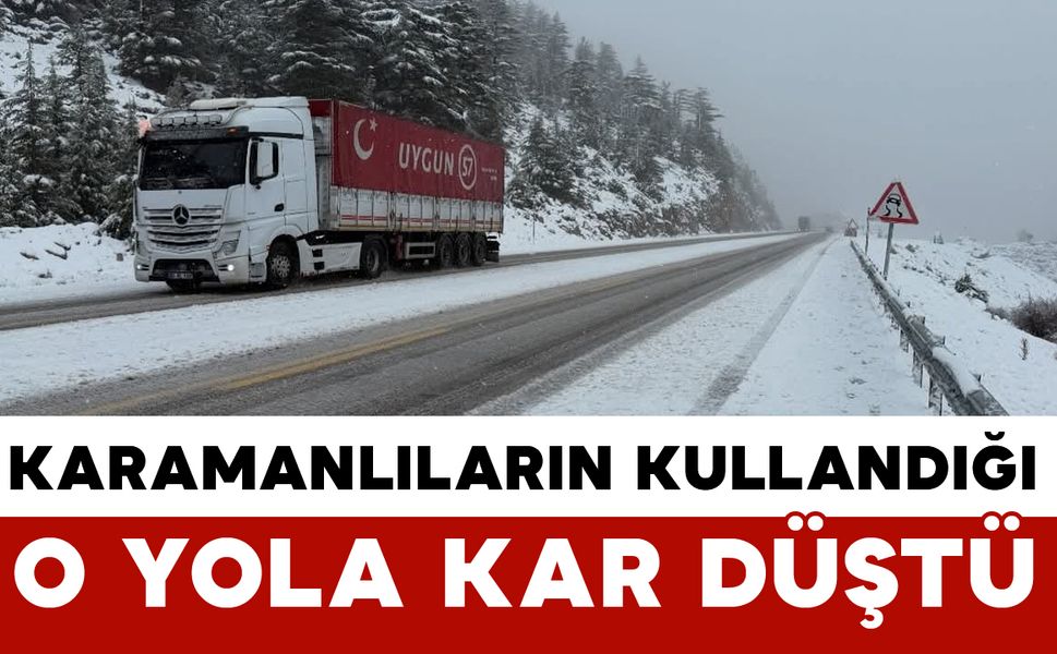 O yolda karı görenler akın akın bölgeye gitti