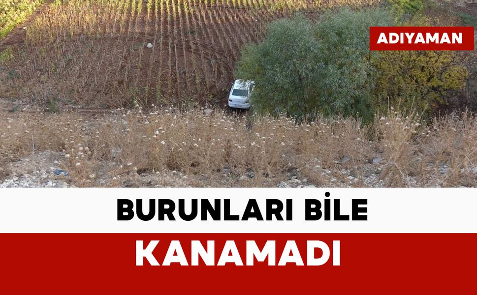 Uçurumdan uçan otomobili görenler şaşırdı