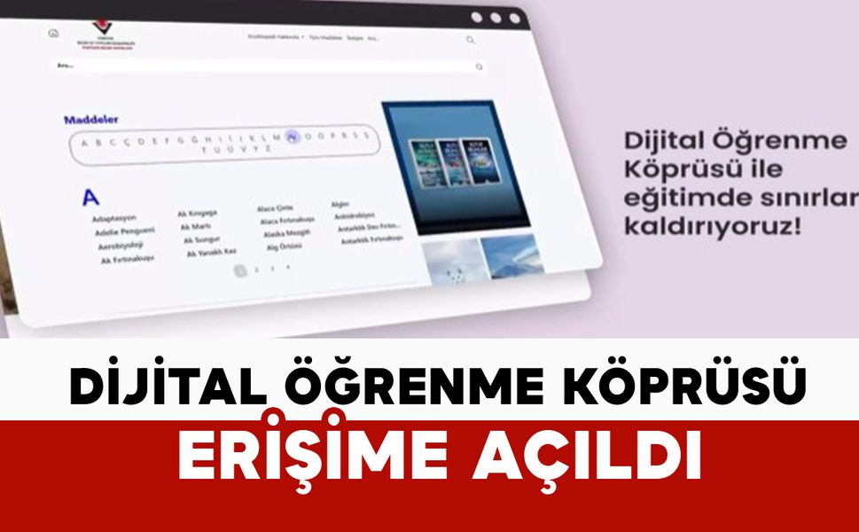 “Dijital Öğrenme Köprüsü” ile tek çatı altında toplandı