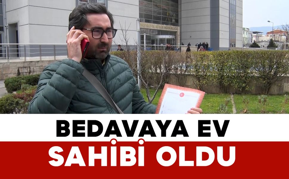 Böyle dürüstlük görülmedi, para ödemeden ev sahibi oldu