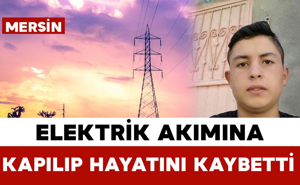 Elektrik akımına kapılan genç hayatını kaybetti