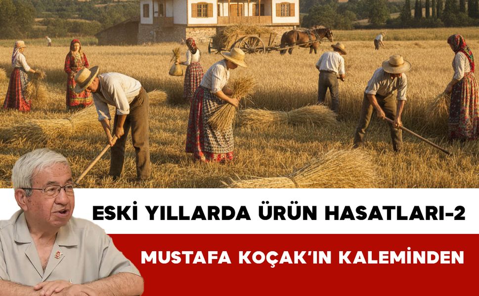 Eski Yıllarda Ürün Hasatları -2