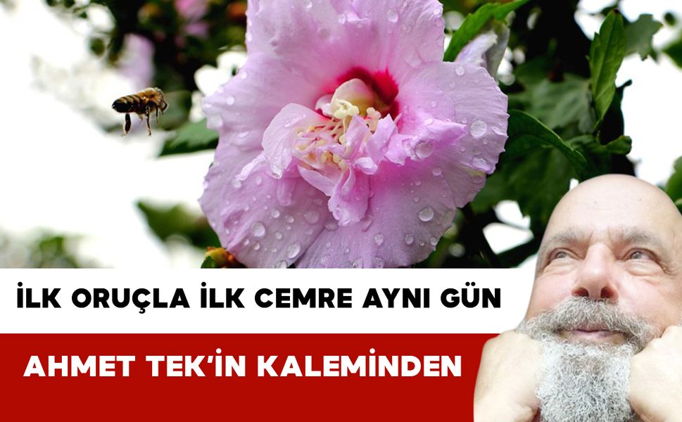 İlk Oruçla İlk Cemre Aynı Gün