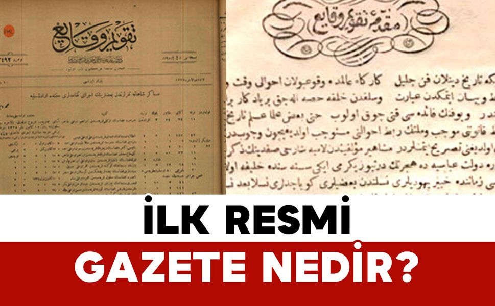 İlk Resmi Gazete Nedir?