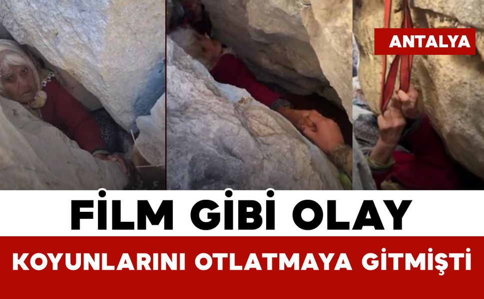 Koyunlarını Otlatmaya Gitti: Kayalıklarda 1 Gün Sonra Bulundu