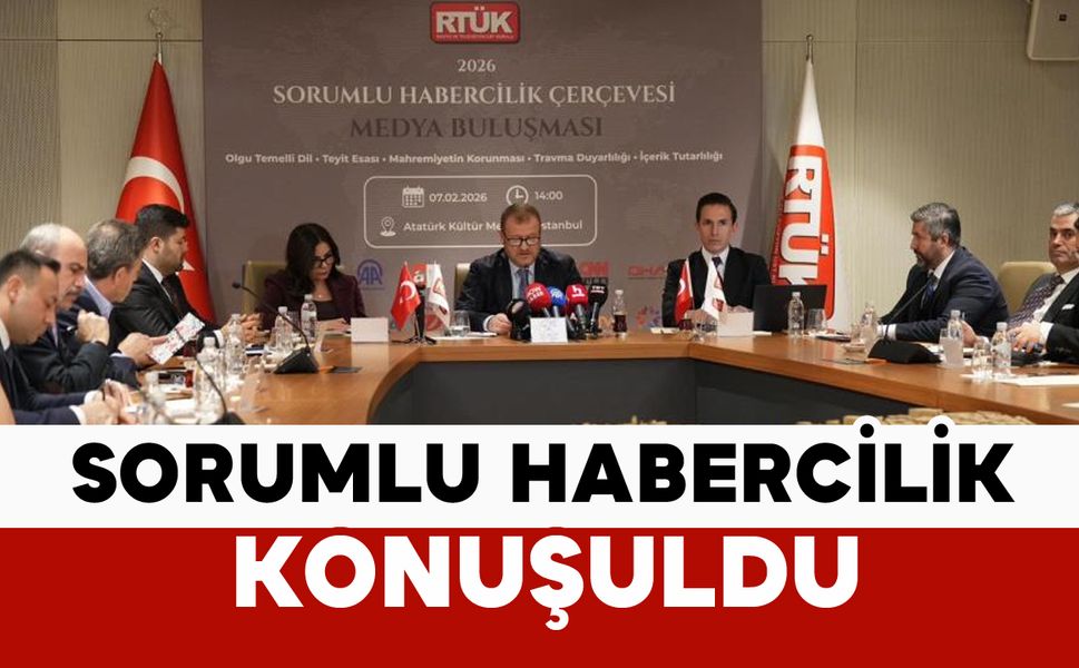 RTÜK Başkanı Daniş, medyacılarla sorumlu haberciliği konuştu