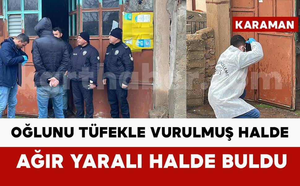 Silahla vurulmuş halde bulunan şahsın durumu ağır