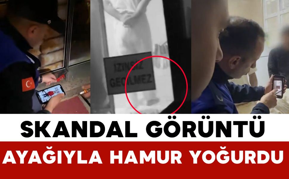 Tatlı imalathanesinde skandal görüntü: İş yeri mühürlendi
