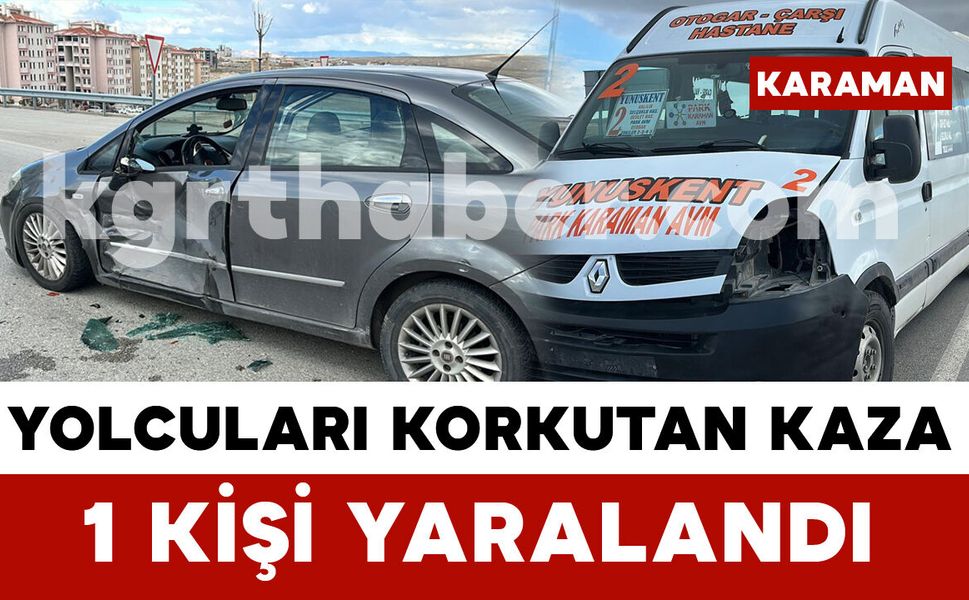 Yolcular korku dolu anlar yaşadı: 1 yaralı