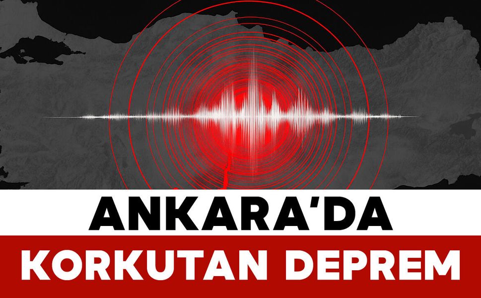 Ankara’da 3.9 Büyüklüğünde Korkutan Deprem