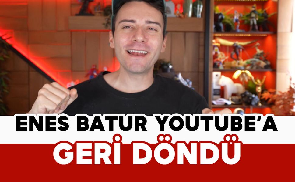 Enes Batur Milyonlarca Aboneli YouTube Kanalına Geri Döndü