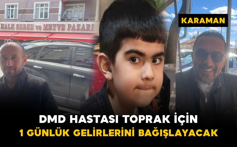 Halk Balık ve Sebze Meyve Pazarı’ndan örnek davranış: Tüm gelir Toprak’a