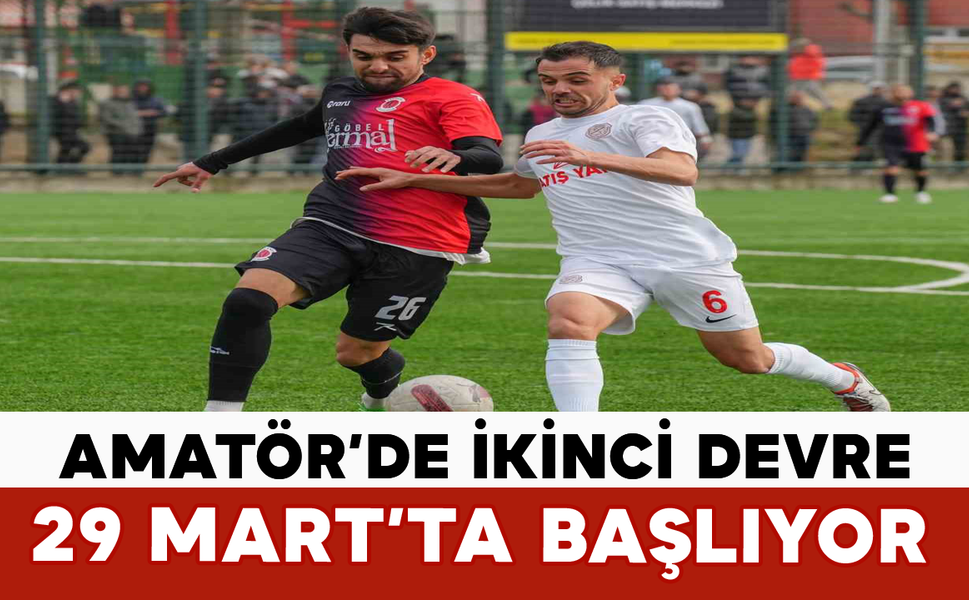 Karaman Amatör’de İkinci Devre 29 Mart’ta Başlıyor