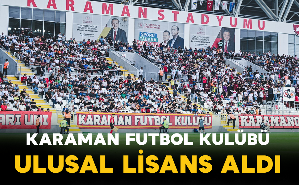 Karaman Futbol Kulübü Ulusal Lisans Aldı