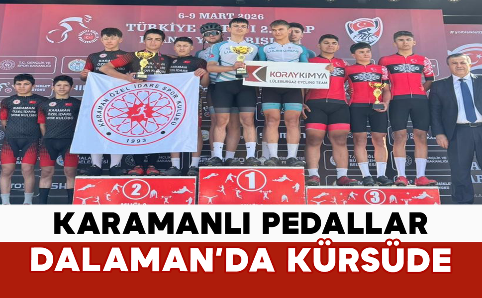 Karamanlı Pedallar Dalaman’da Kürsüde
