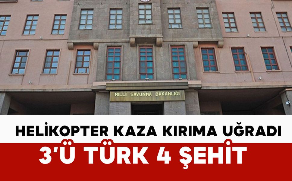 Katar'da helikopter kaza kırıma uğradı: 4 şehit