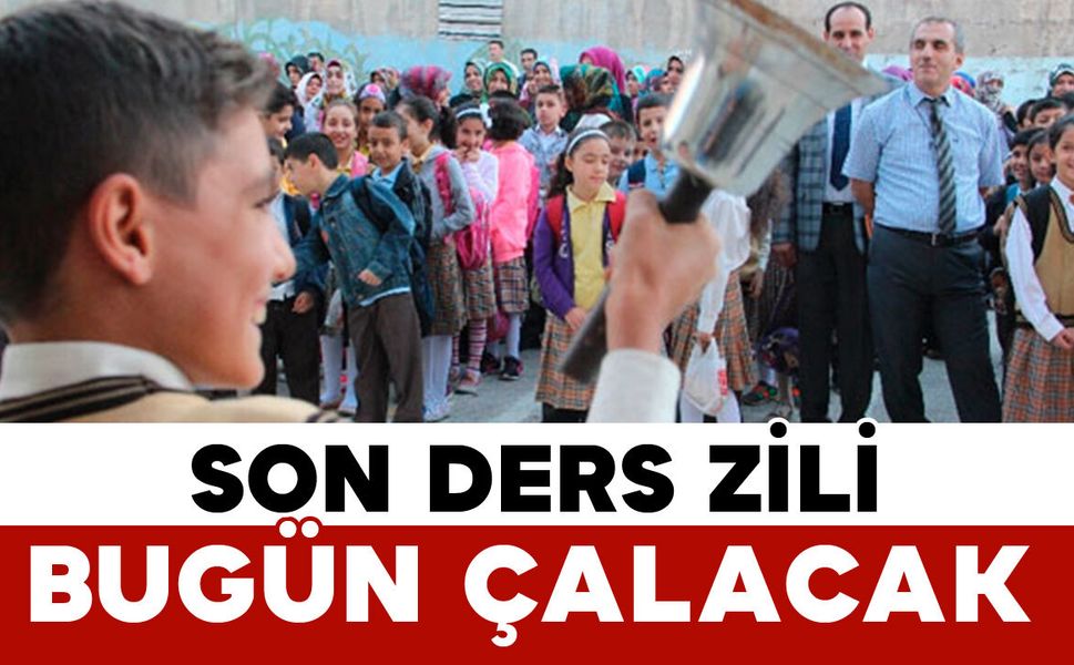 Okullarda ikinci ara tatil için son ders zili bugün çalıyor