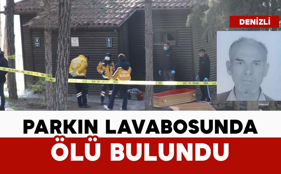 Parkın lavabosunda ölü bulundu