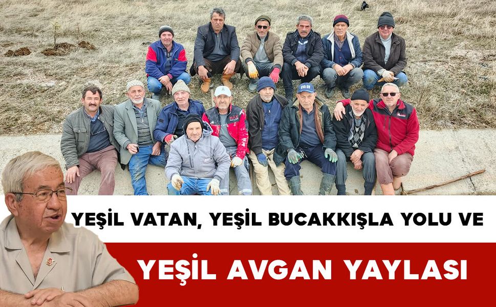 YEŞİL VATAN, YEŞİL BUCAKKIŞLA YOLU VE YEŞİL AVGAN YAYLASI