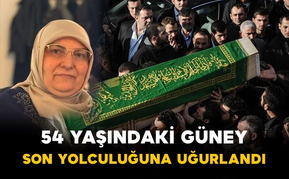 54 yaşındaki hemşehrimiz son yolculuğuna uğurlandı